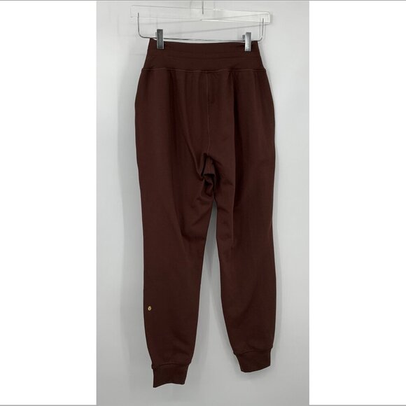 Spiritual Gangster warm core jogger pants chocolate brown active yoga new Small - Picture 5 of 6